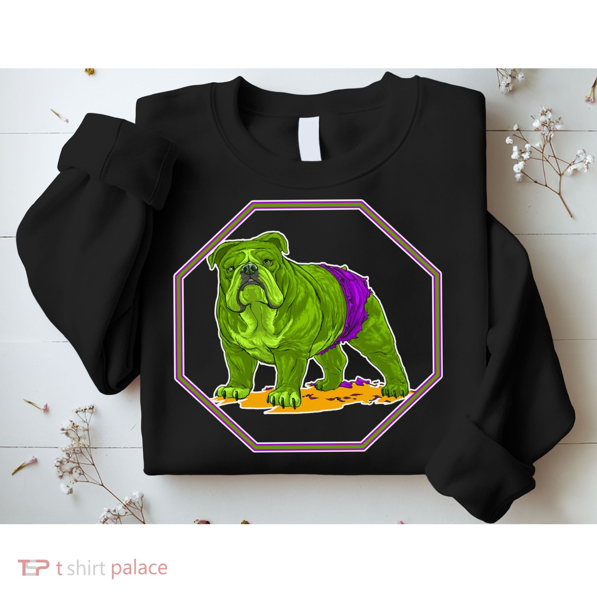 Hulk Green Dog Sweatshirt