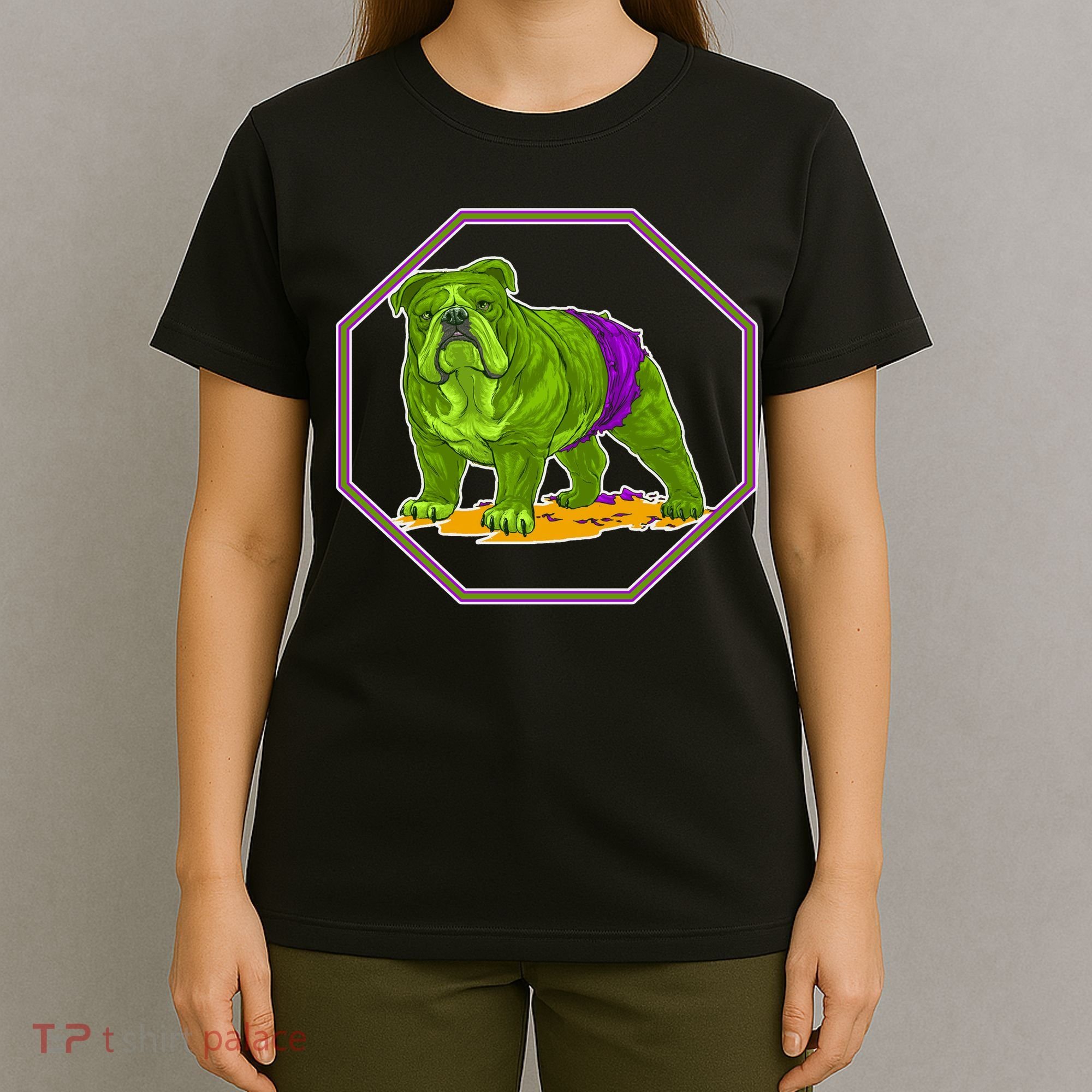 Hulk Green Dog T-Shirt