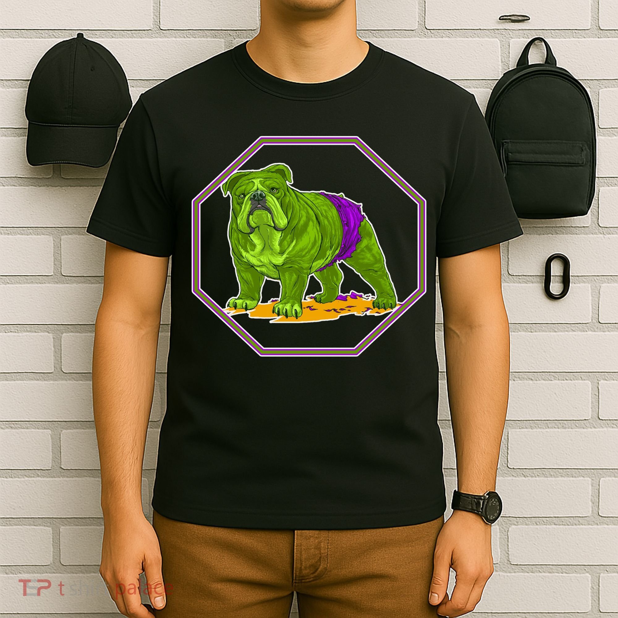 Hulk Green Dog T-Shirt