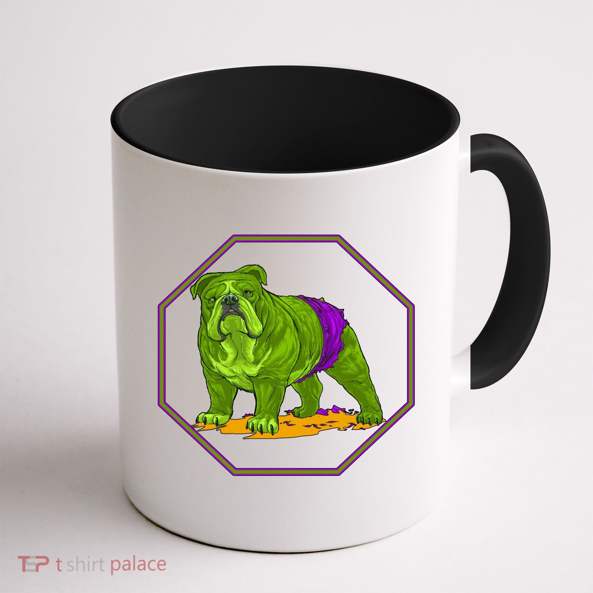 Hulk Green Dog Coffee Mug