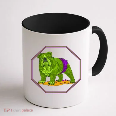 Hulk Green Dog Coffee Mug back
