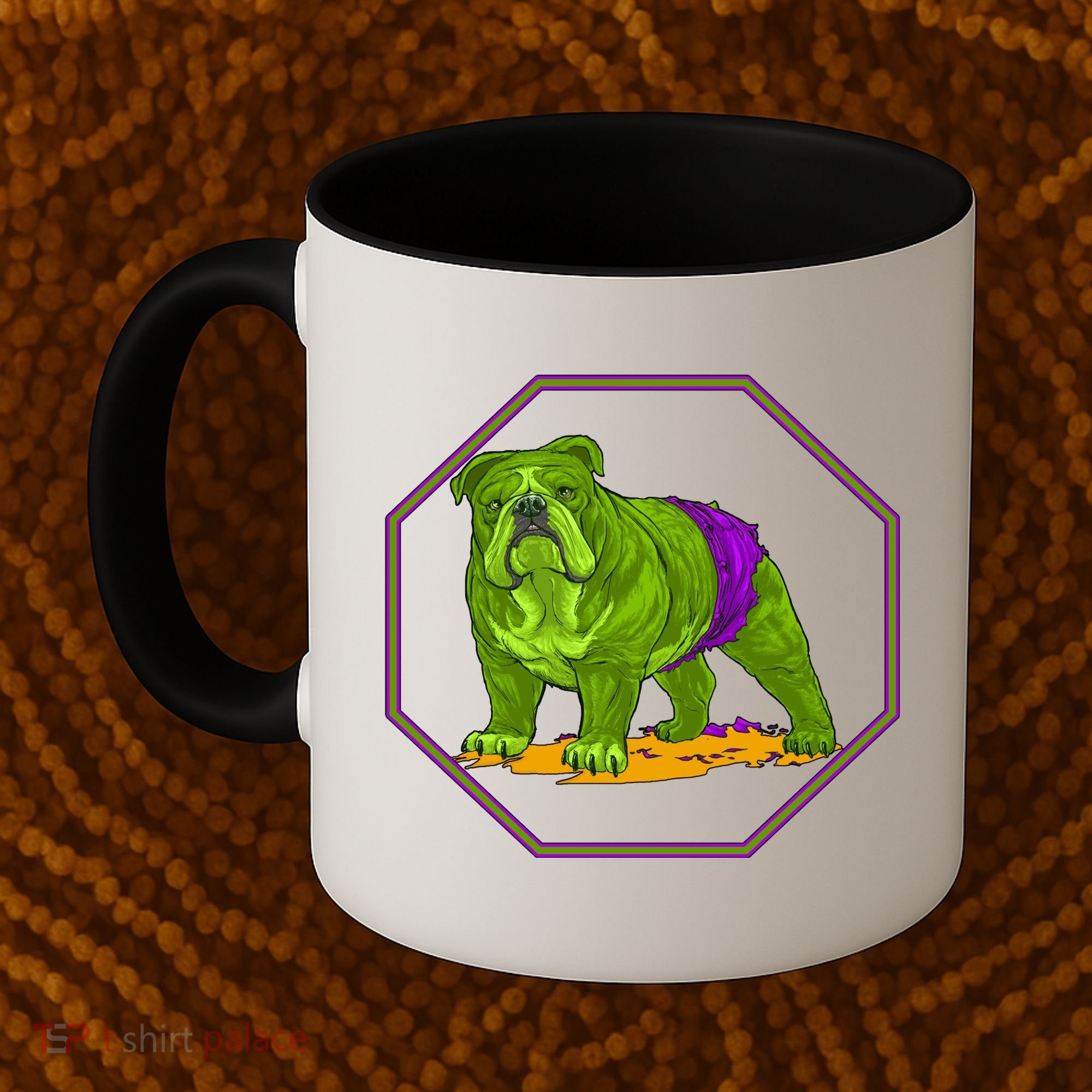 Hulk Green Dog Coffee Mug