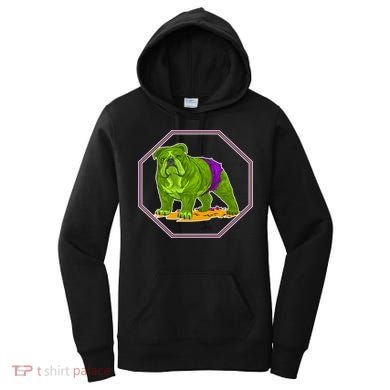Hulk Green Dog Women's Hoodie