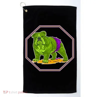 Hulk Green Dog Golf Towel