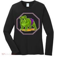 Hulk Green Dog Women's Long Sleeve Shirt thumb 0