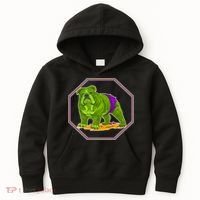 Hulk Green Dog Kids Hoodie thumb 0