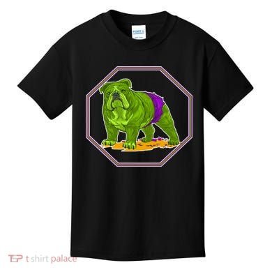 Hulk Green Dog Kids T-Shirt