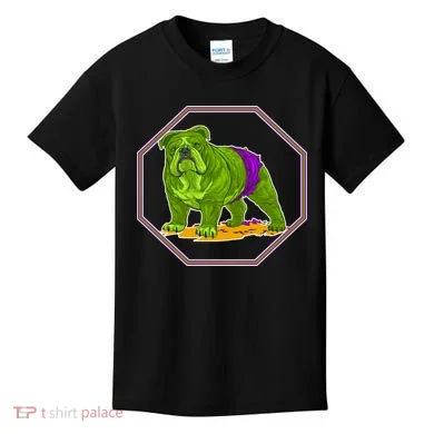 Hulk Green Dog Kids T-Shirt