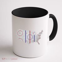 Hockey USA Map Coffee Mug thumb 1