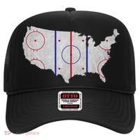 Hockey USA Map Hat thumb 0