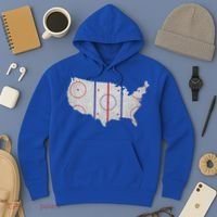 Hockey USA Map Hoodie thumb 3