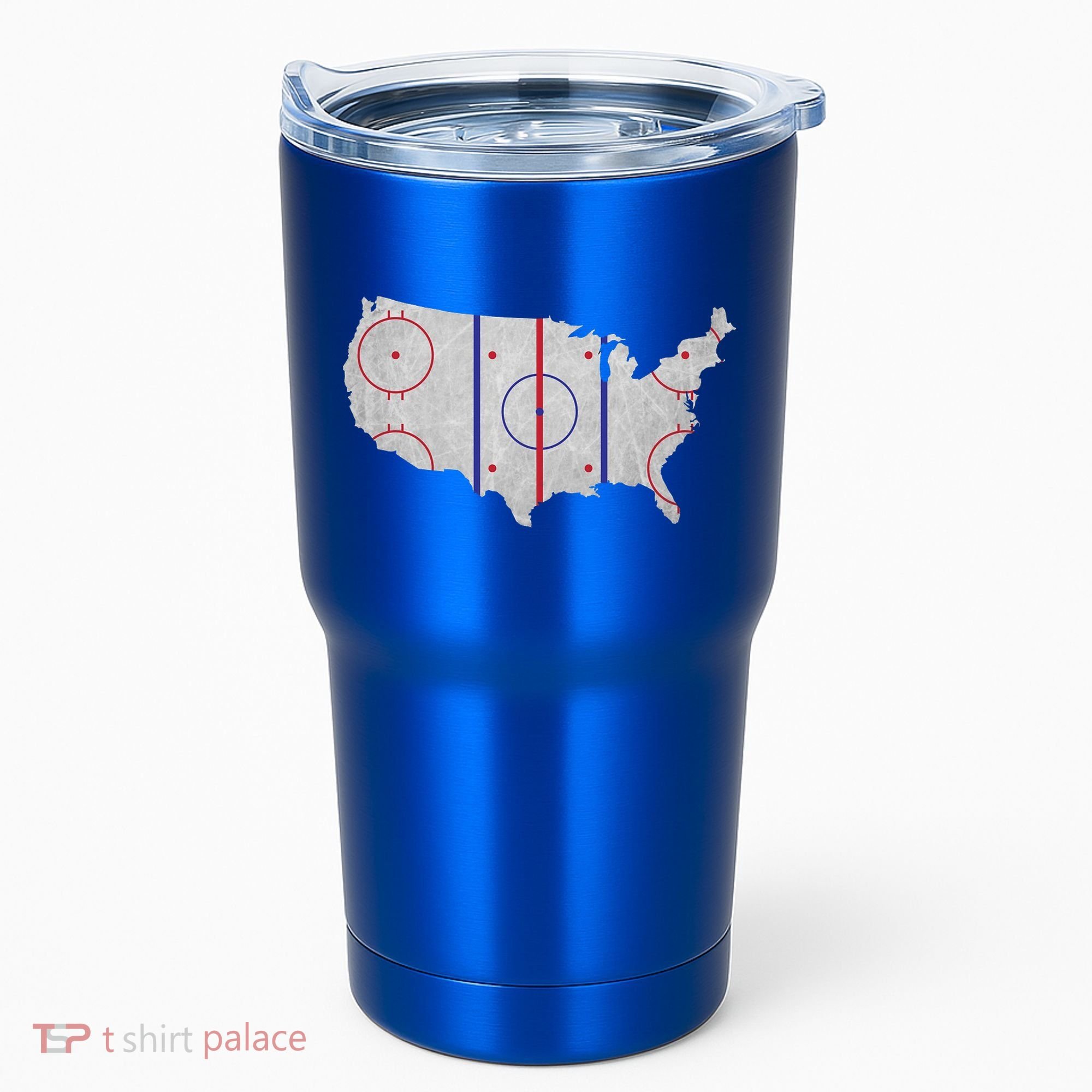 Hockey USA Map Tumbler