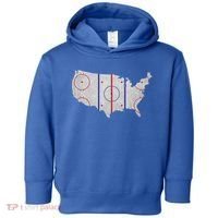 Hockey USA Map Toddler Hoodie thumb 0
