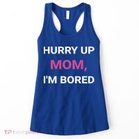 Hurry Up Mom Marathon Support Running Spectator Gift Women's Tank Top thumb 0