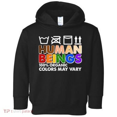 Human Beings 100 Percent Organic Colors May Vary Toddler Hoodie