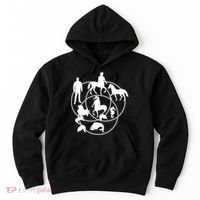 Human Horse Fish Venn Diagram Hoodie thumb 0