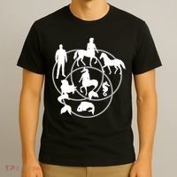 Human Horse Fish Venn Diagram T-Shirt thumb 3