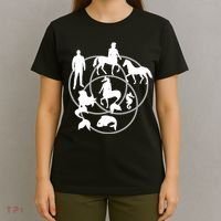 Human Horse Fish Venn Diagram T-Shirt thumb 4