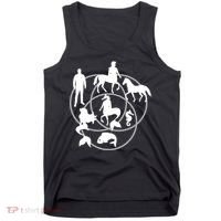 Human Horse Fish Venn Diagram Tank Top thumb 0