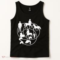 Human Horse Fish Venn Diagram Tank Top thumb 2