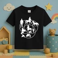 Human Horse Fish Venn Diagram Toddler T-Shirt thumb 3