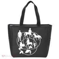 Human Horse Fish Venn Diagram Tote Bag thumb 0