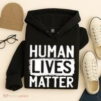 Human Lives Matter Hoodie thumb 4