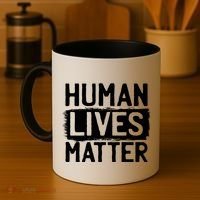 Human Lives Matter Coffee Mug thumb 4