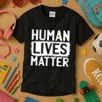 Human Lives Matter Kids T-Shirt thumb 3