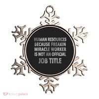 Human Resources Miracle Worker Ornament thumb 0