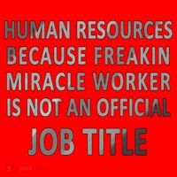Human Resources Miracle Worker Santa Hat thumb 1