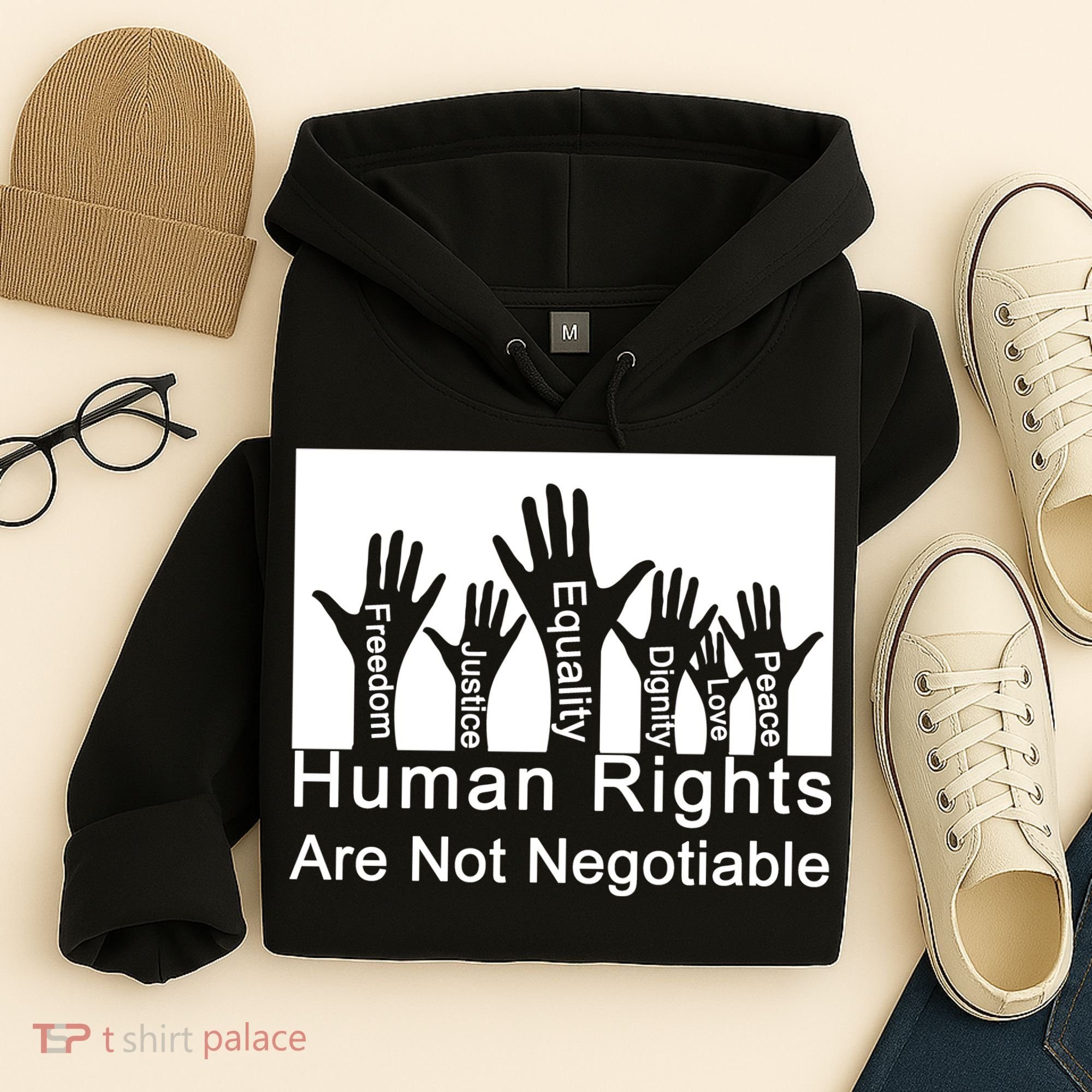 Human Rights Are Not Negotiable Hoodie