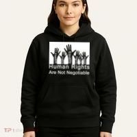 Human Rights Are Not Negotiable Hoodie thumb 5