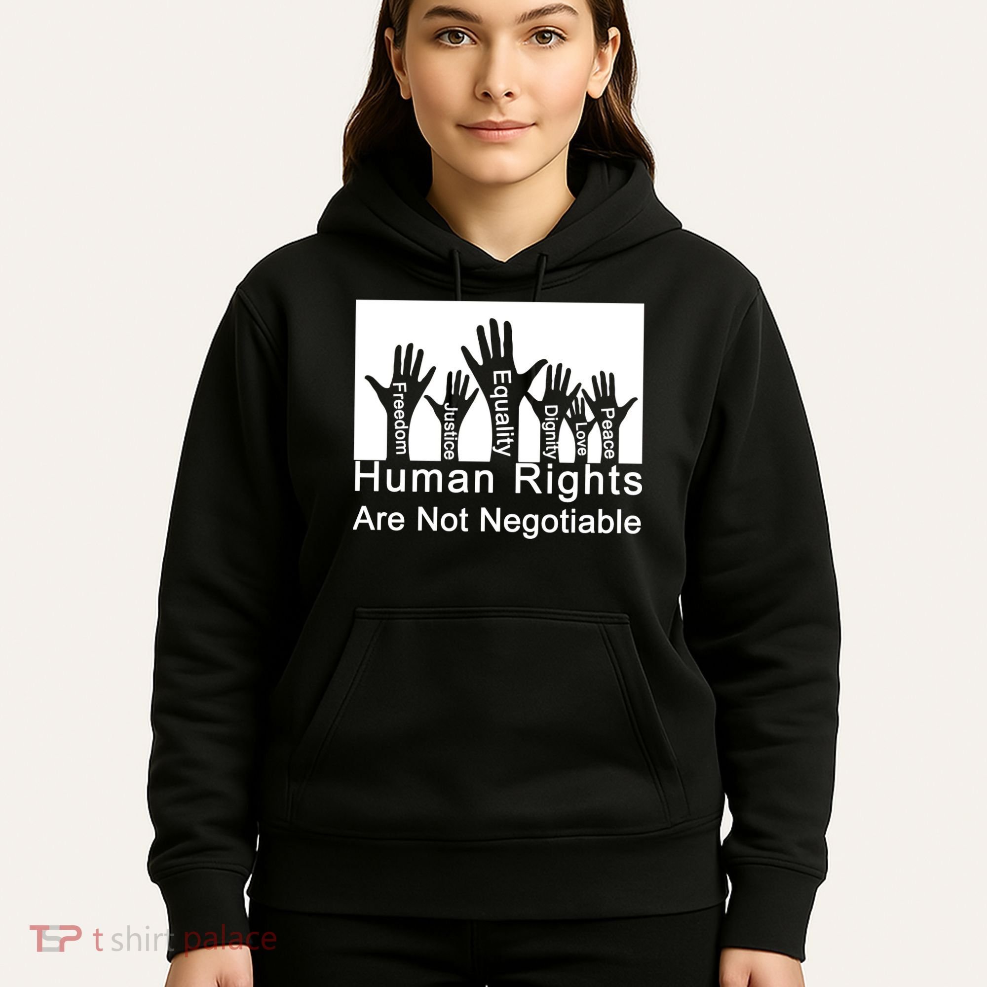 Human Rights Are Not Negotiable Hoodie