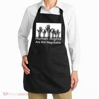 Human Rights Are Not Negotiable Apron thumb 2