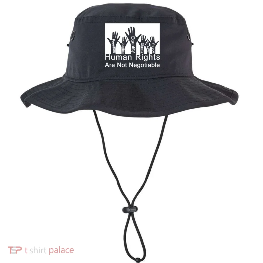 Human Rights Are Not Negotiable Bucket Hat