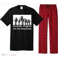 Human Rights Are Not Negotiable Pajama Set thumb 0