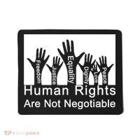 Human Rights Are Not Negotiable Mousepad thumb 0
