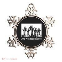 Human Rights Are Not Negotiable Ornament thumb 0