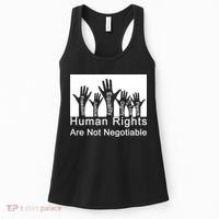 Human Rights Are Not Negotiable Women's Tank Top thumb 0