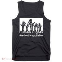 Human Rights Are Not Negotiable Tank Top thumb 0