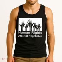 Human Rights Are Not Negotiable Tank Top thumb 3