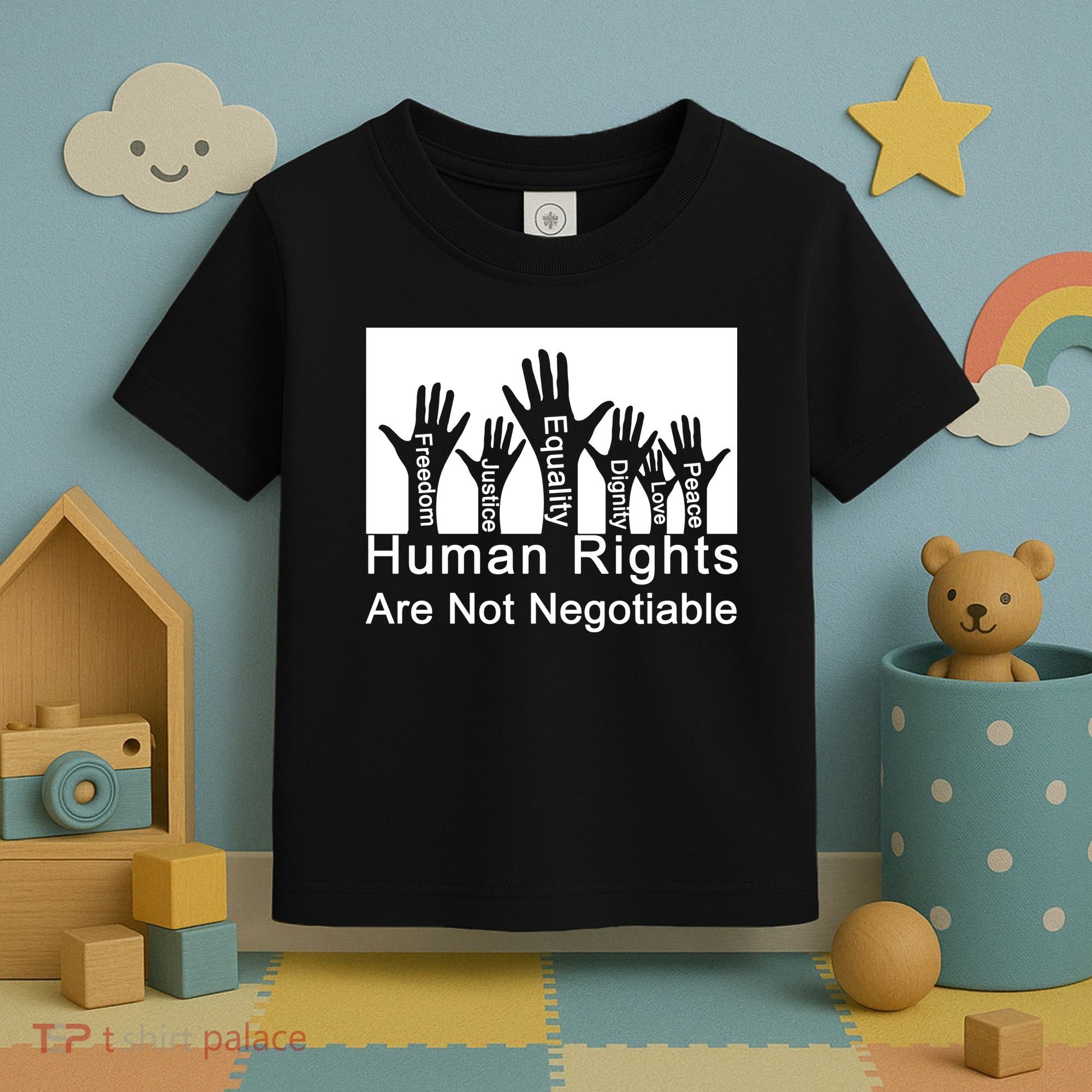 Human Rights Are Not Negotiable Toddler T-Shirt