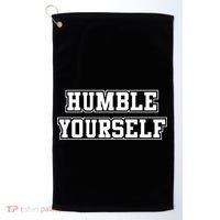 Humble Yourself Golf Towel thumb 0