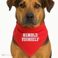 Humble Yourself USA-Made Doggie Bandana thumb 1