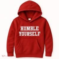 Humble Yourself Kids Hoodie thumb 0
