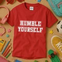 Humble Yourself Kids T-Shirt thumb 3