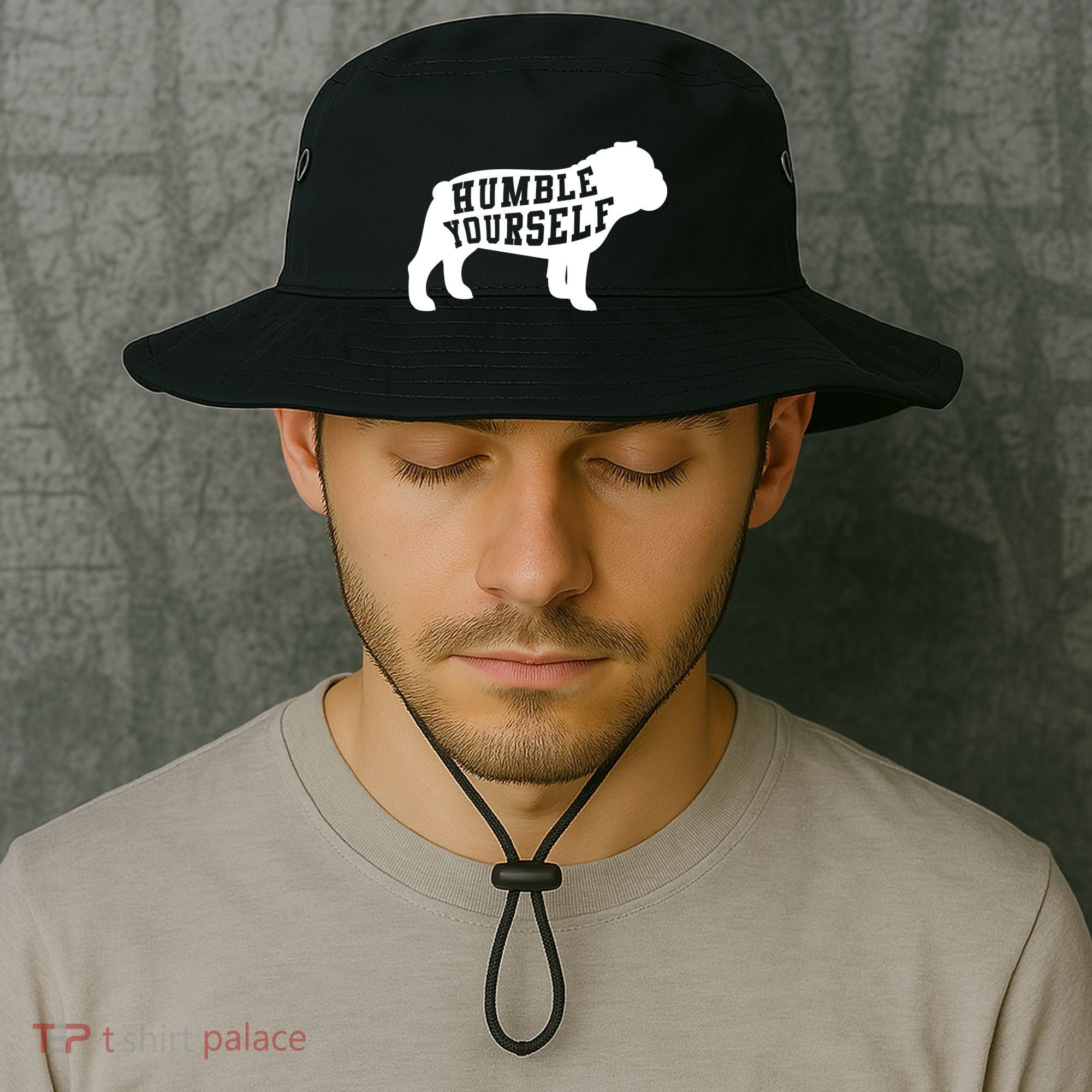 Humble Yourself Dog Bucket Hat