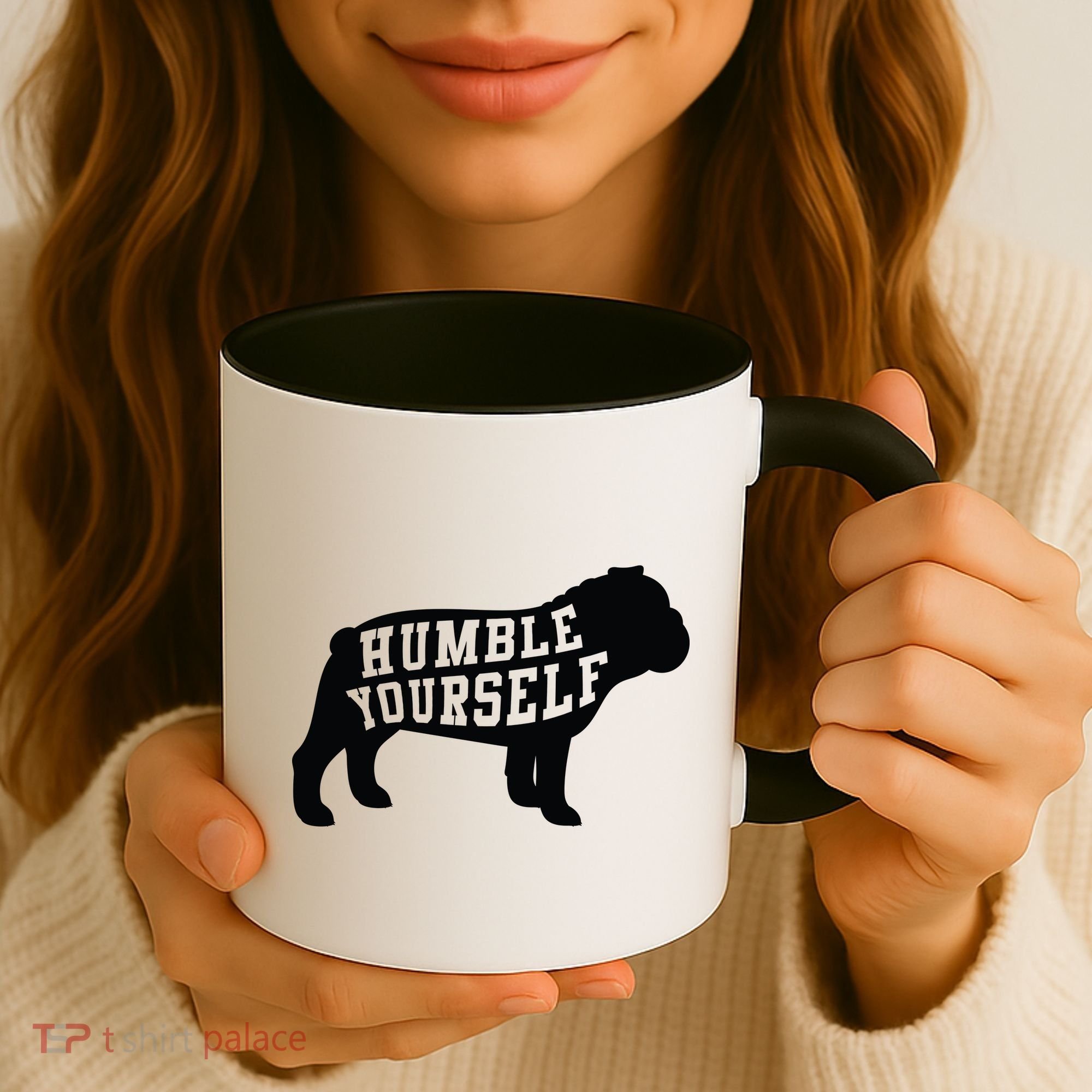 Humble Yourself Dog Coffee Mug