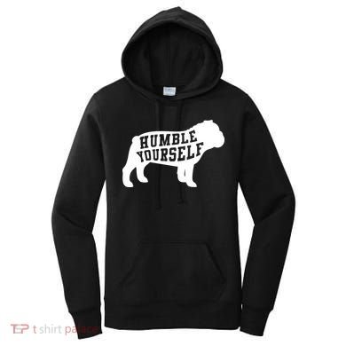 Humble Yourself Dog Women's Hoodie